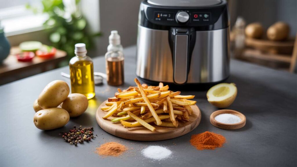 Frites croustillantes Air Fryer : l'astuce facile pour des frites parfaites sans huile