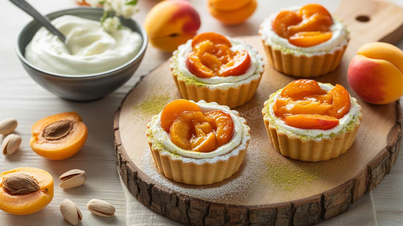 Tartelettes aux abricots et pistache : le dessert d'été facile "qui bluffera vos invités