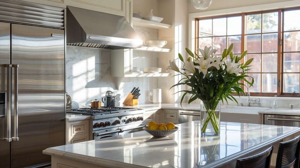 Votre cuisine impeccable : l&rsquo;astuce ultime pour nettoyer le carrelage gras sans effort