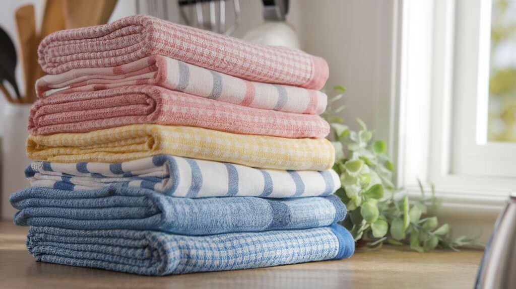 Comment nettoyer les taches incrustées sur vos torchons de cuisine « sans frotter » : la solution