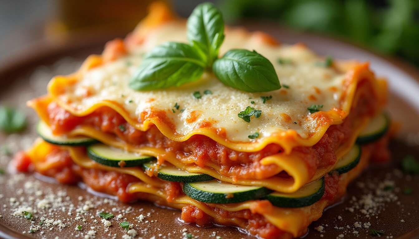 Lasagnes mozzarella et courgettes : la recette savoureuse et rapide sans four