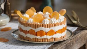 Charlotte légère aux abricots : la recette facile et gourmande prête en 20 min