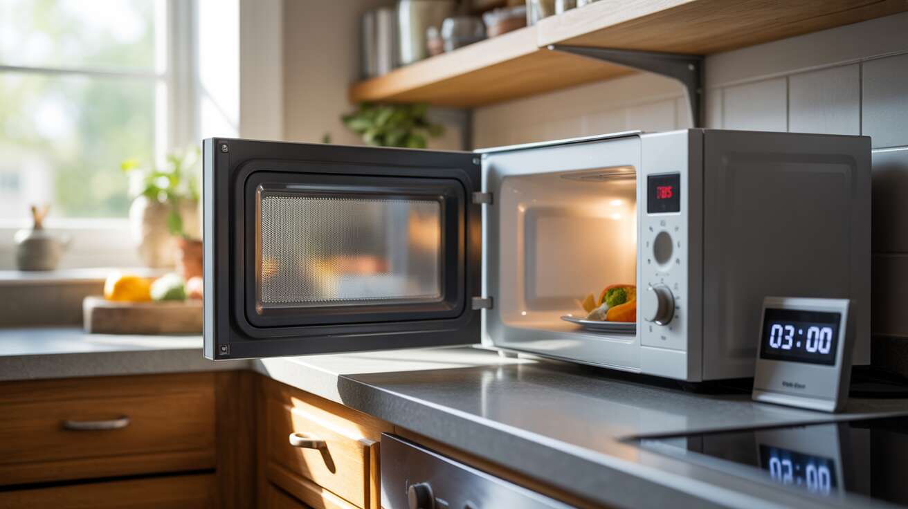 Ni vinaigre ni bicarbonate : ce que vous pouvez faire en 3 minutes pour un micro-ondes impeccable sans frotter