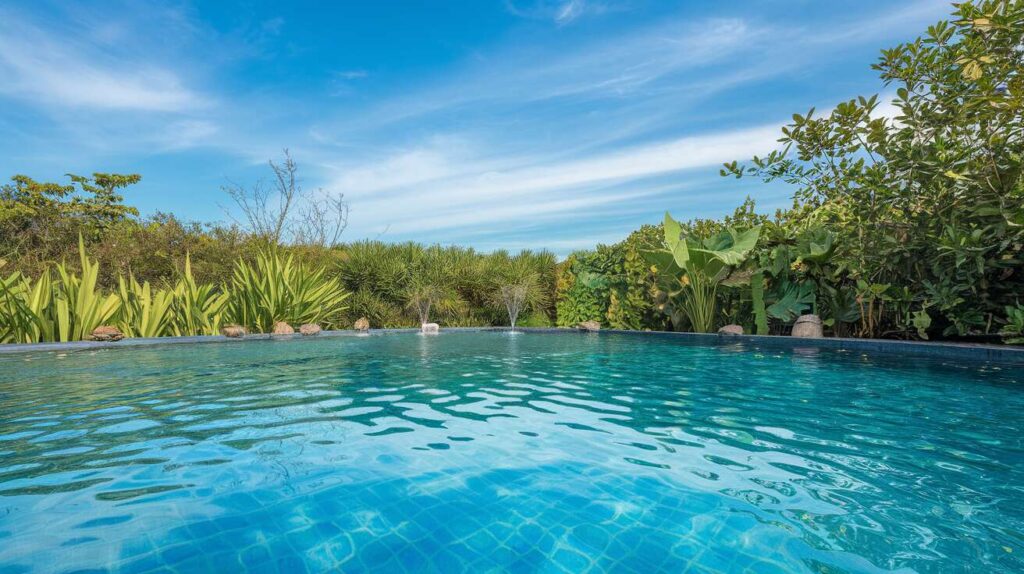 Ni chlore ni algicide : l’astuce simple des professionnels pour nettoyer l’eau verte de votre piscine