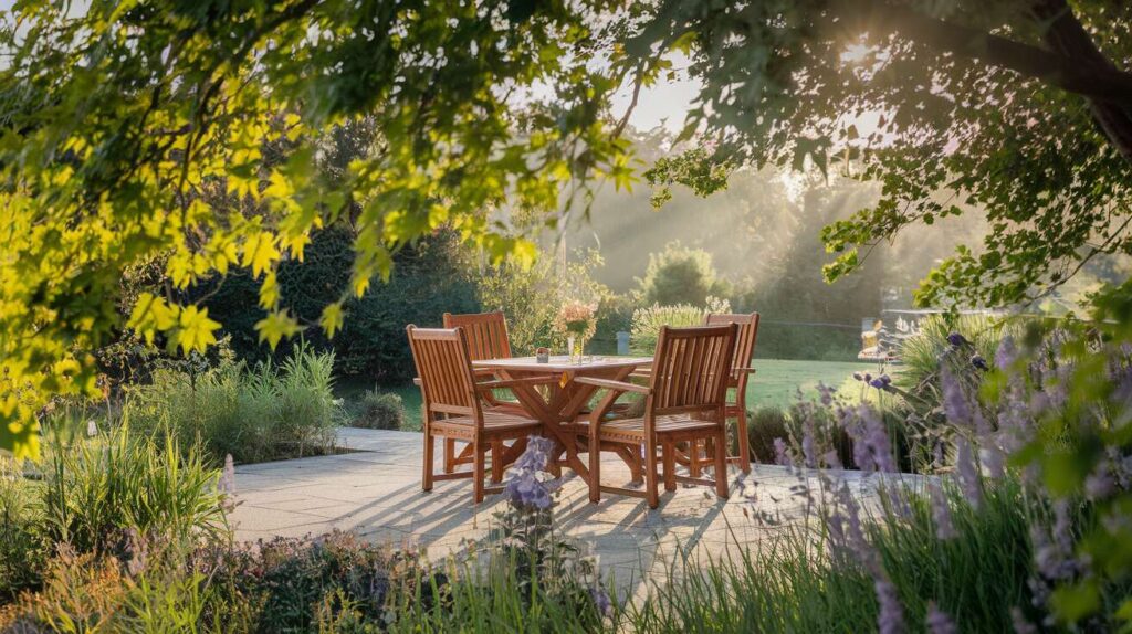 La technique bluffante pour donner un coup de jeune à votre salon de jardin en bois sans poncer !
