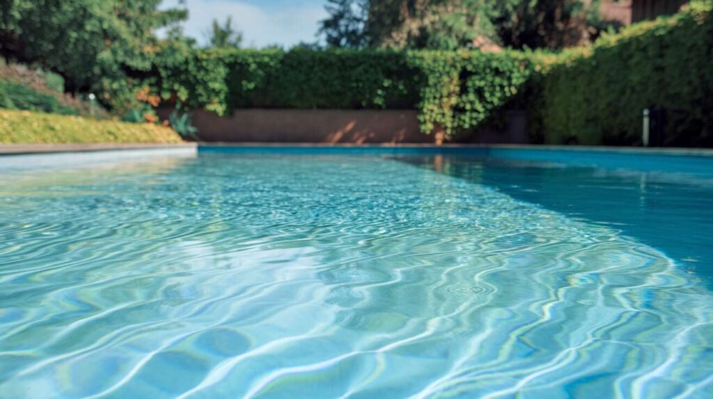 Ni bicarbonate ni citron : l’astuce pour nettoyer les taches noires du bord de la piscine