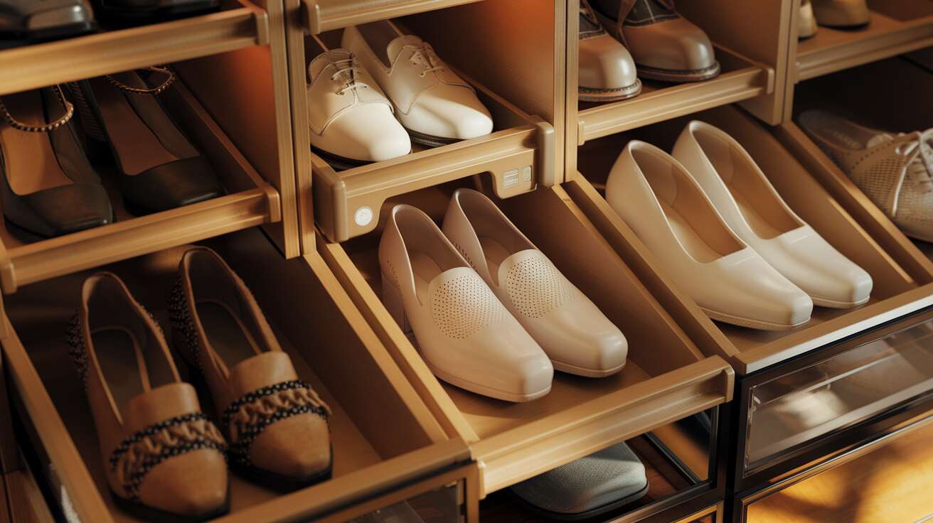 Ce que vous pouvez glisser dans votre meuble à chaussures élimine les odeurs en quelques secondes… et c’est bluffant