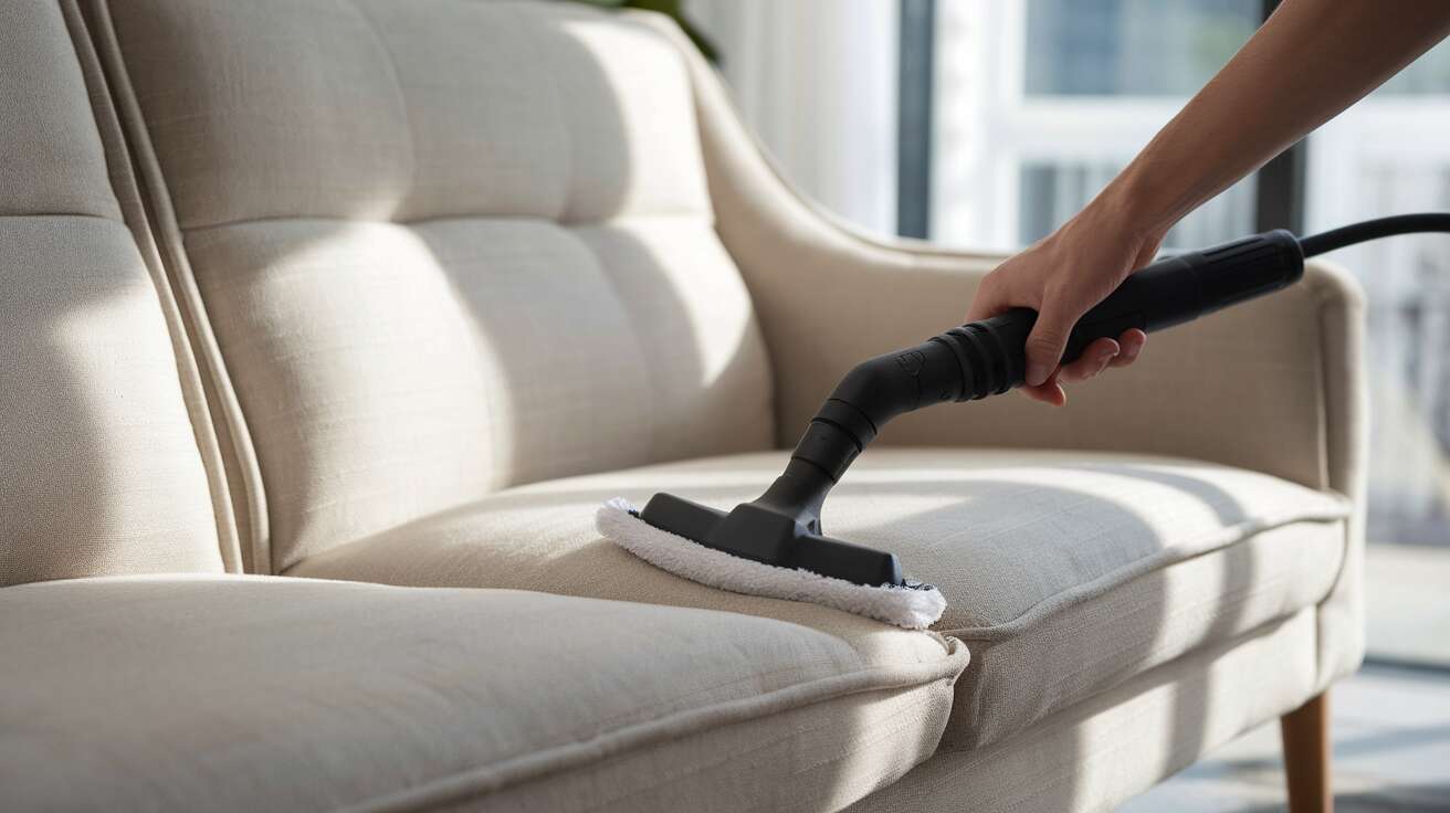 Comment bien nettoyer son canapé en tissu avec une shampouineuse !