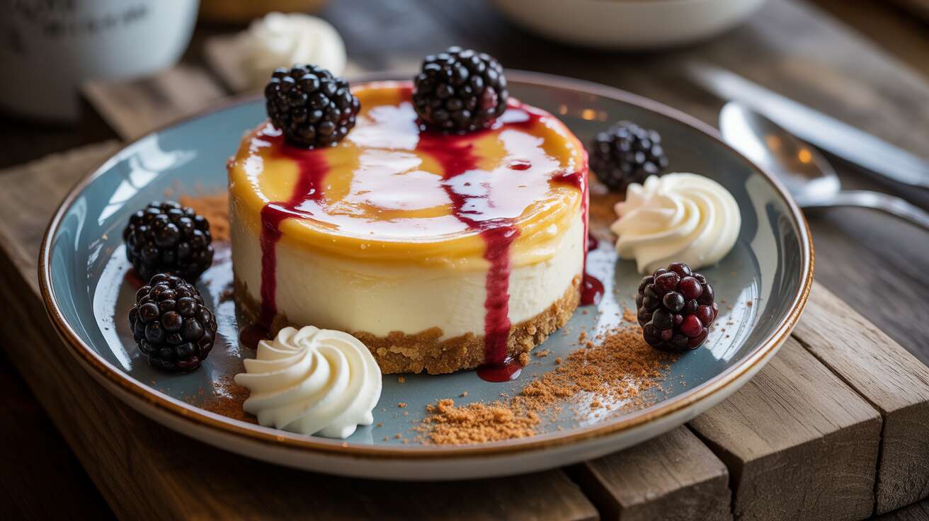 Recette de cheesecake aux mûres et fromage frais