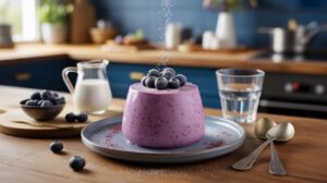 Mousse de myrtilles ultra-légère : recette gourmande et facile