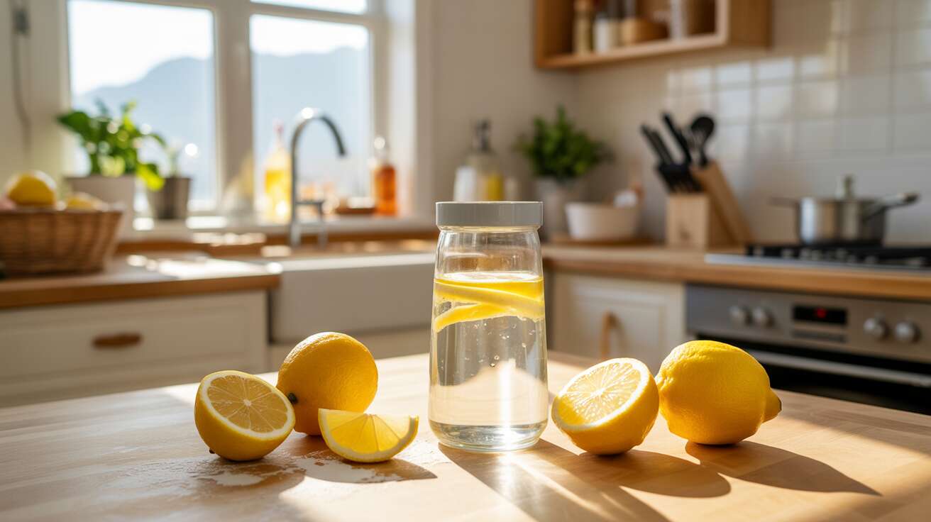 L’ingrédient de cuisine à ne pas jeter pour un nettoyant multi-surface fait maison