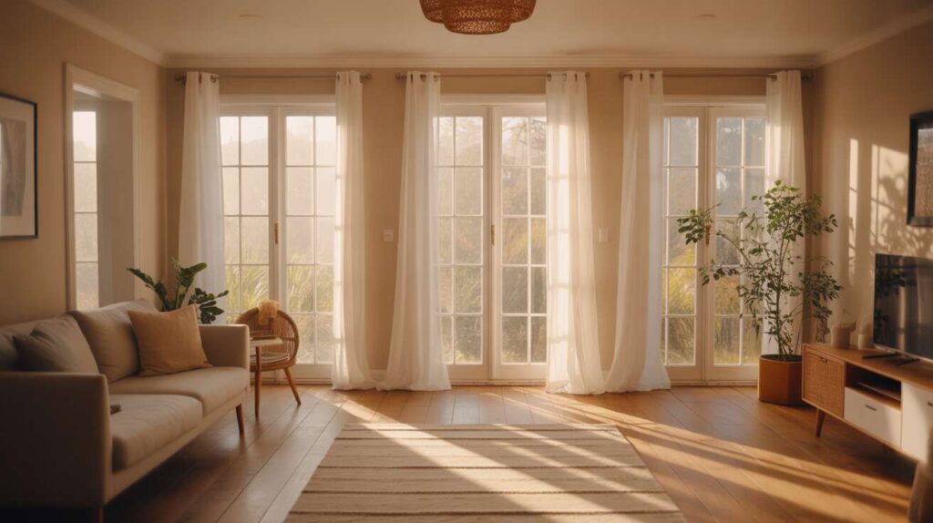 Ni produits du commerce ni frotter : comment blanchir vos rideaux jaunis