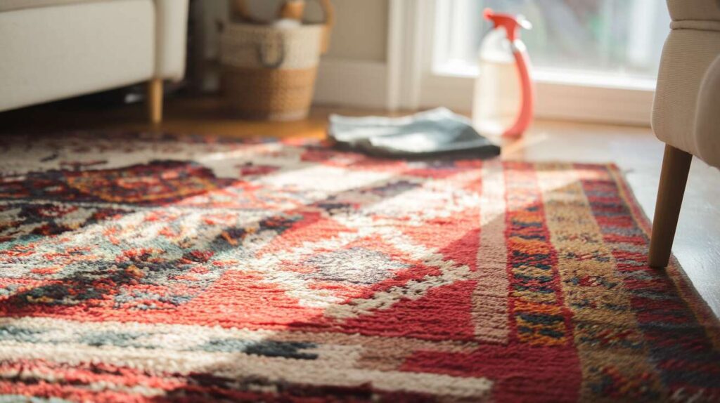 Fini la corvée : le truc infaillible pour détacher un tapis en 2 minutes