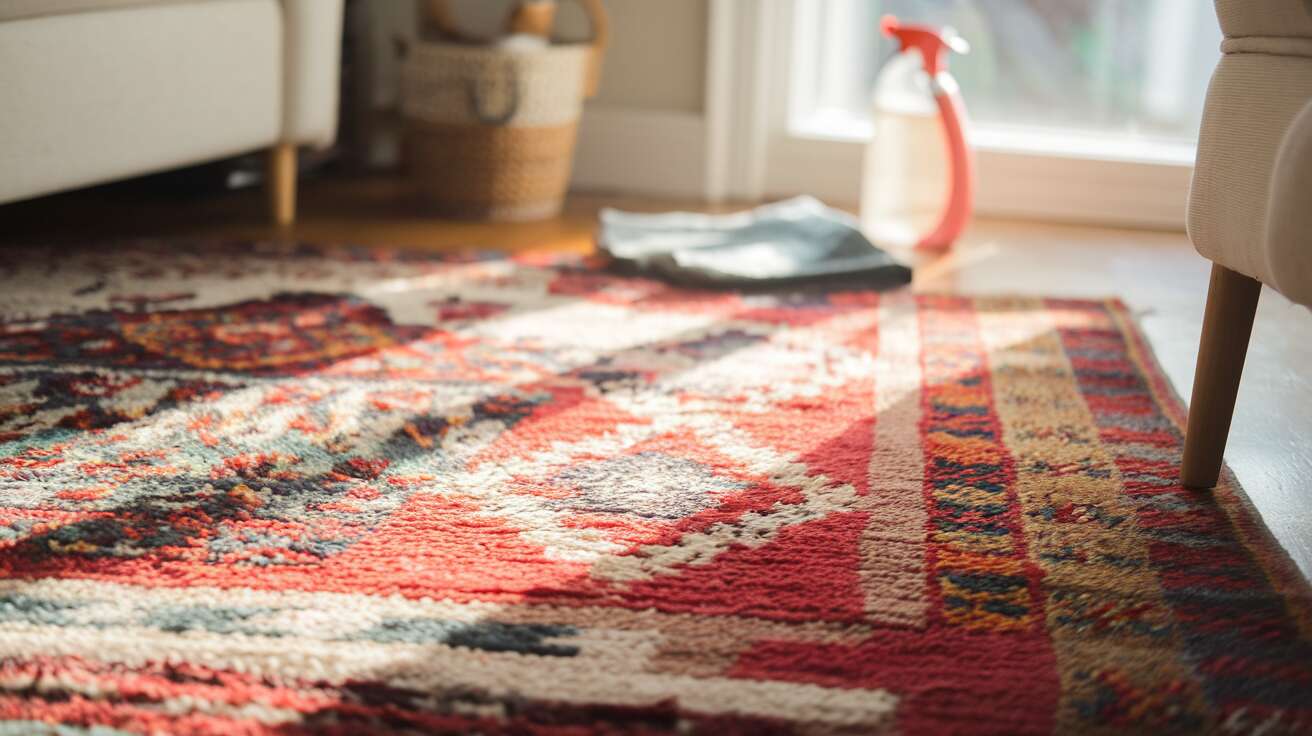 Fini la corvée : le truc infaillible pour détacher un tapis en 2 minutes