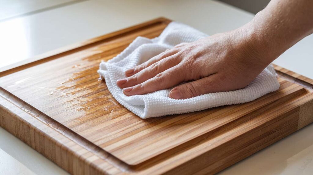 Le réflexe du chef : comment nettoyer une planche à découper sans la rayer