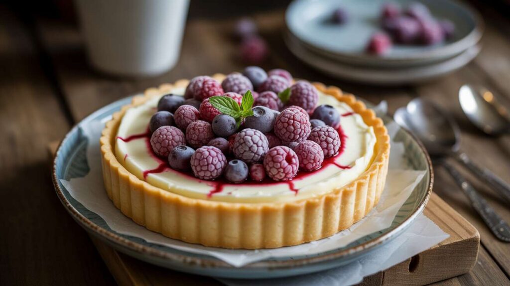Tarte au fromage frais et fruits rouges : une recette gourmande