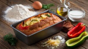 Cake poivrons et courgettes : une recette gourmande
