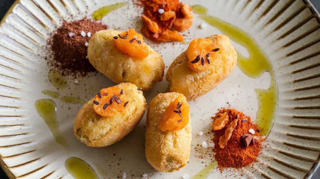 Croquettes légères épicées au cœur d&rsquo;abricot