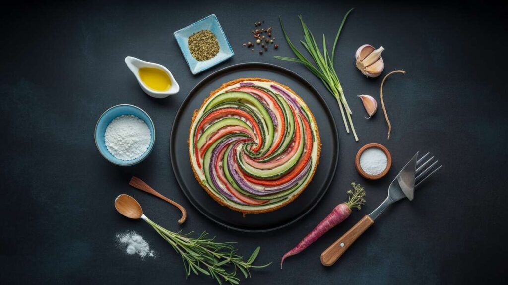 Oubliez les quiches, cette version de "gâteau salé invisible" aux légumes de fin d'été est une révolution.