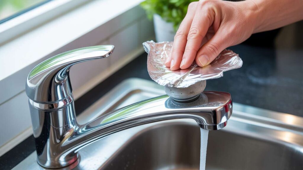 C’est la fin du calcaire ! L'astuce du papier aluminium pour des robinets étincelants comme neufs, sans produit chimique