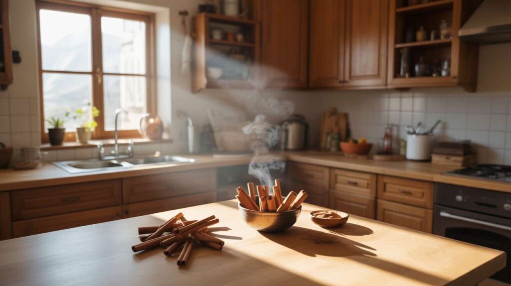 Fini les odeurs de cuisine ! Le truc avec de la cannelle qui change tout dans la maison. C'est magique et ça sent bon