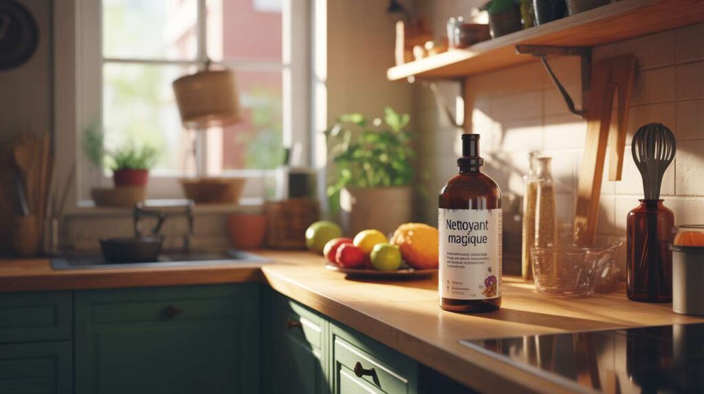 Ni détergent ni dégraissant. Le produit à avoir pour la cuisine, qui nettoie tout et sans effort