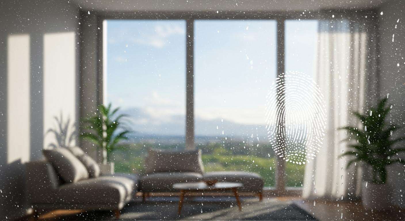 Cette astuce peu connue qui fait disparaître les traces de doigts sur les vitres. C&rsquo;est un secret qui se transmet entre pros