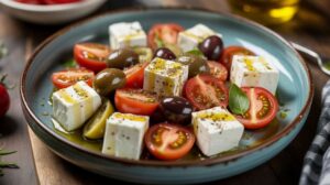 Salade de Tomate et Feta : recette Savoureuse et Facile