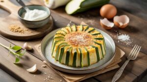 Flan de courgettes au Parmesan : recette gourmande et facile