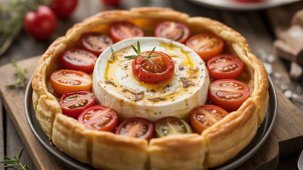 Tarte Tatin Tomates Cerise et Chèvre : recette Gourmande