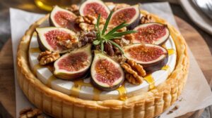 La tarte aux figues, chèvre et miel : l'association sucrée-salée qui surprendra tout le monde