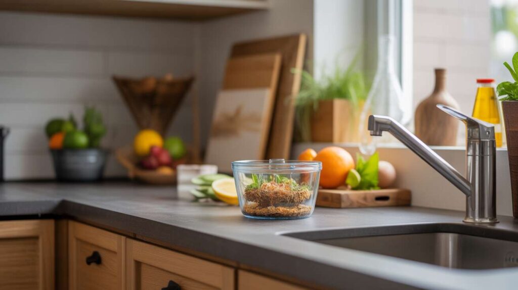 Fini les moucherons dans la cuisine : le piège naturel à faire en 30 secondes