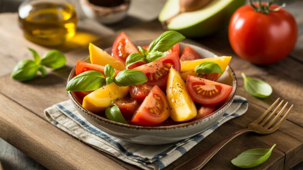 L'ingrédient surprenant à ajouter à votre salade de tomates pour la rendre inoubliable