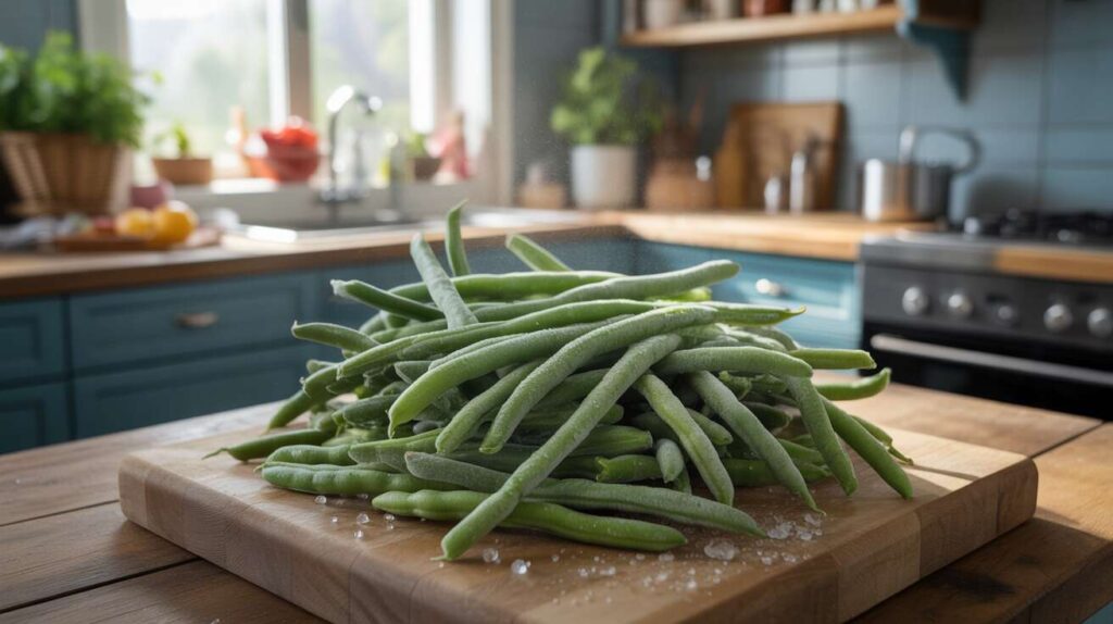 La technique simple pour blanchir et congeler les haricots verts du jardin