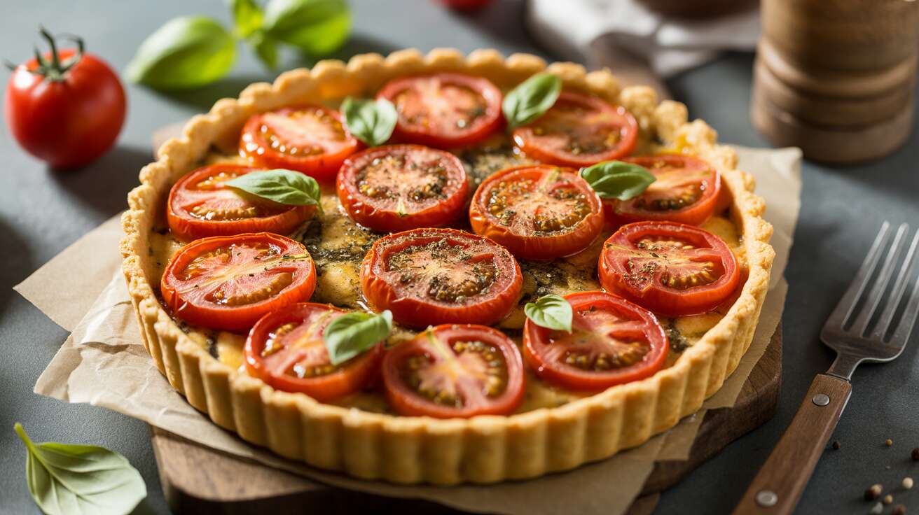 Votre tarte à la tomate détrempe la pâte ? Voici l'erreur que vous faites probablement