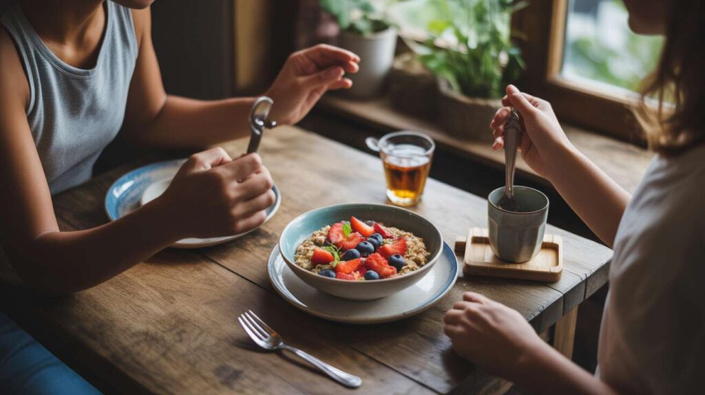 Le petit-déjeuner idéal pour la rentrée : le "porridge" froid aux flocons d'avoine et fruits d'été