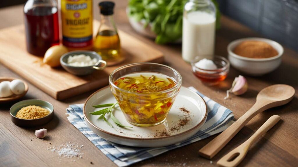 Le secret d'une vinaigrette allégée mais savoureuse