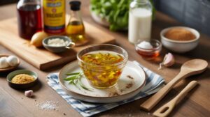 Le secret d'une vinaigrette allégée mais savoureuse