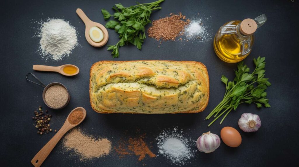 Le "pain de courgettes" à l'ail et au persil, une alternative gourmande au pain à l'ail