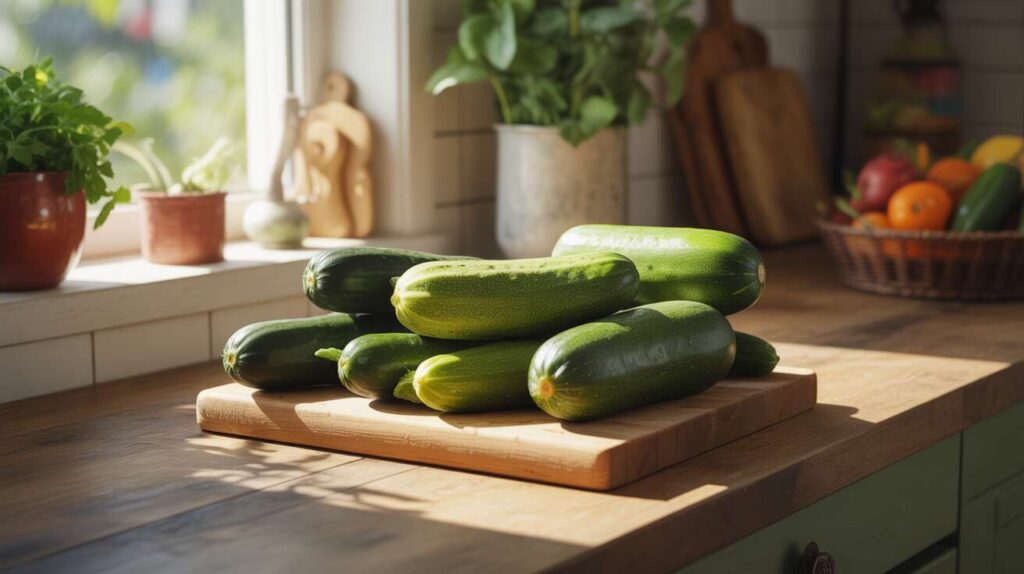 Peut-on manger la peau des courgettes et des concombres ?