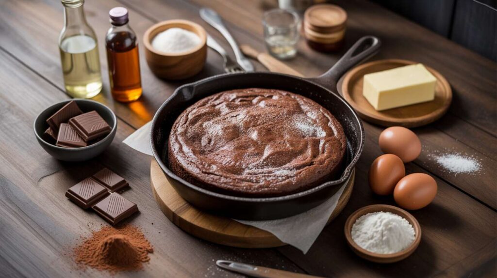 Plus besoin de four, ce gâteau au chocolat se cuit à la poêle en 15 minutes seulement