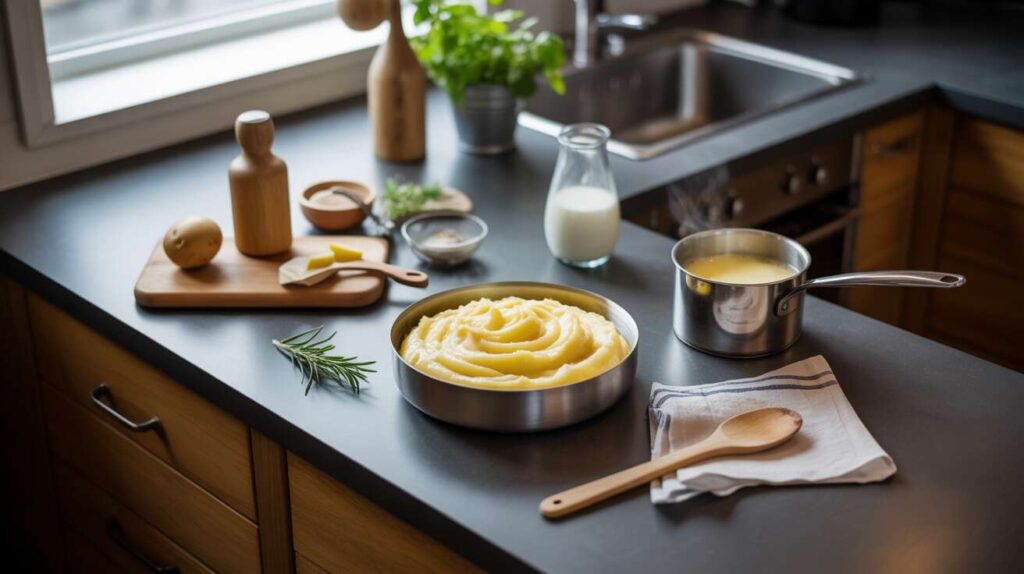 Le truc des restaurateurs pour une purée de pommes de terre ultra lisse sans presse-purée