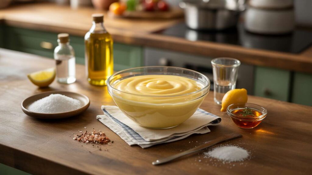 Ni moutarde ni vinaigre : la recette surprenante de la mayonnaise qui ne rate jamais