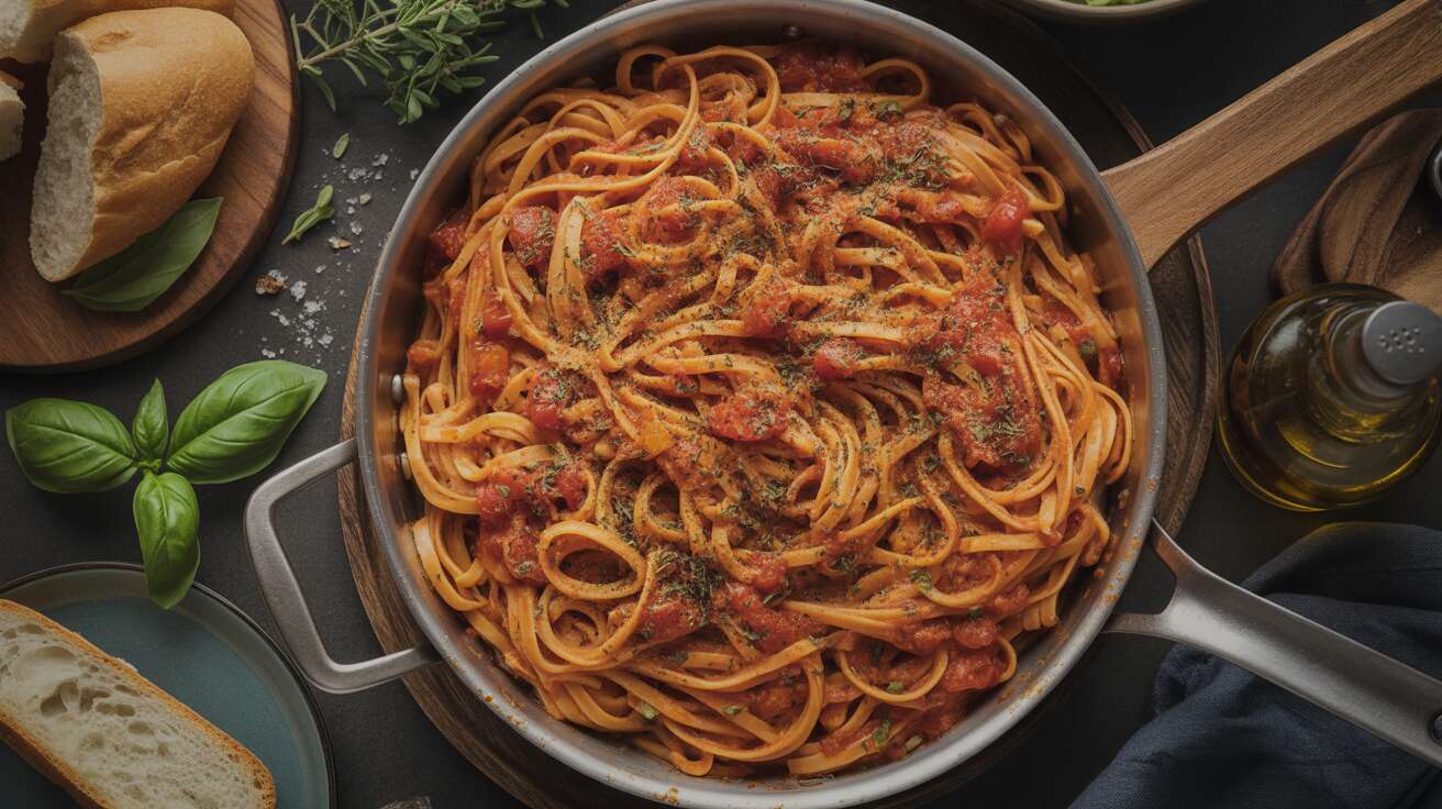 Ni vaisselle ni effort : la recette du "one-pot pasta" qui va changer vos dîners de semaine