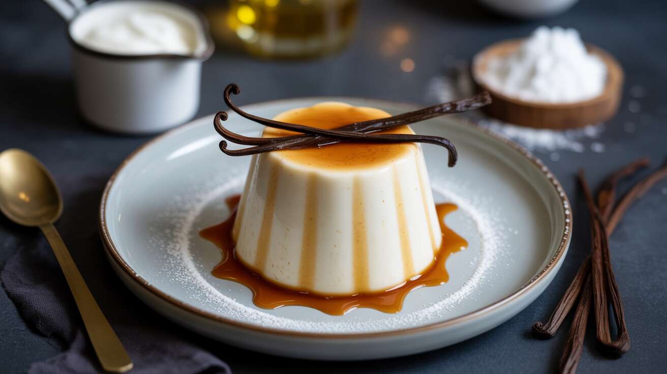 Ni gélatine ni agar-agar : comment faire une panna cotta qui se tient parfaitement