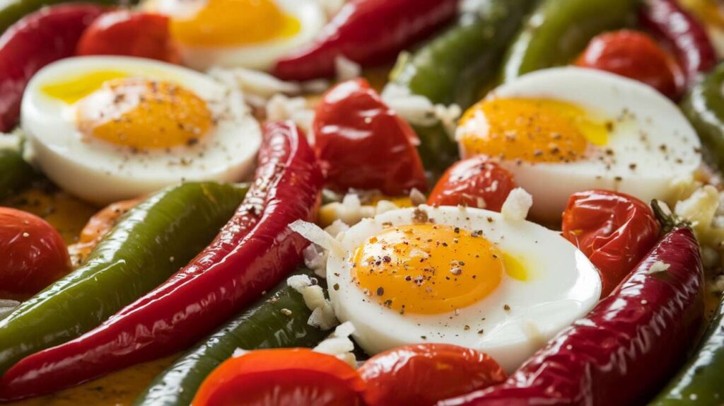 Que faire avec des poivrons ? La recette de la piperade basque facile et rapide