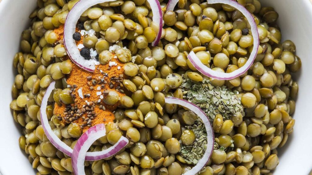 La salade de lentilles parfaite, riche en protéines et prête en 20 minutes