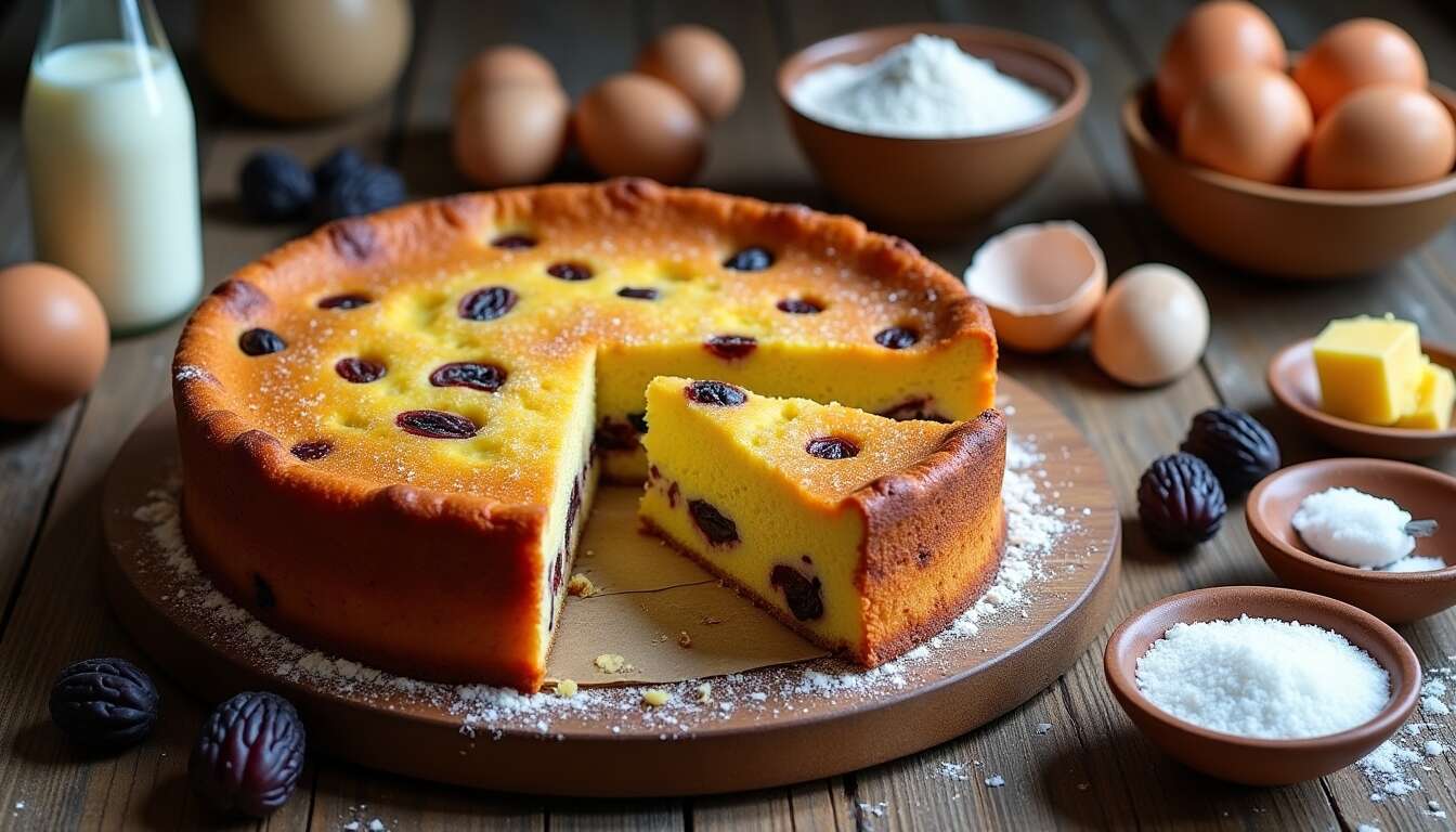 Le far breton aux pruneaux, un dessert classique et totalement inratable