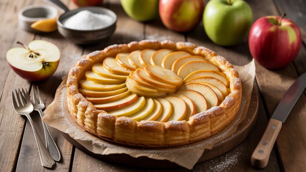 La tarte fine aux pommes, le dessert express qui impressionne avec 3 ingrédients