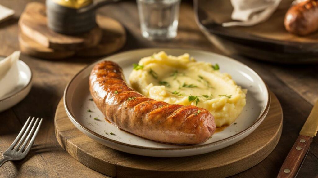 Ni cassoulet, ni confit : le plat secret de Toulouse que seuls les vrais habitants connaissent (la saucisse de Toulouse simplement grillée avec une purée à l'ail)